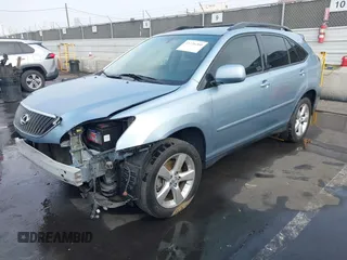 2005 Lexus RX 330 with VIN JTJGA31UX50048463, listed as a IAAI auction lot 41226260 with 76,778 mi miles and . Bid and sale history available at DreamBid. Image 2.