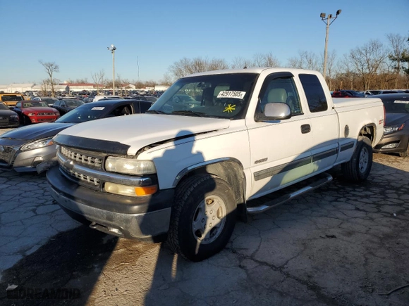 2002 Chevrolet Silverado 1500 LT with VIN 2GCEK19T221300990, listed as a Copart auction lot 42917505 with 254,897 mi miles and Non Repairable. Bid and sale history available at carsss.com. Image 1.