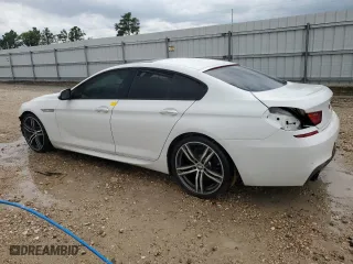 2018 BMW 6 Series 640i with VIN WBA6D0C52JG852877, listed as a Copart auction lot 63553794 with 0 mi miles and Salvage Title. Bid and sale history available at carsss.com. Image 2.