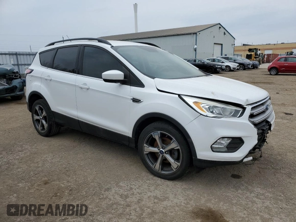 2017 Ford Escape SE with VIN 1FMCU0GD6HUA34874, listed as a Copart auction lot 53534365 with 138,824 mi miles and Salvage Title. Bid and sale history available at carsss.com. Image 4.