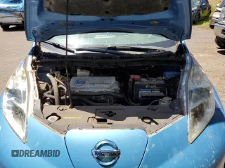 2012 Nissan LEAF SL with VIN JN1AZ0CPXCT025268, listed as a Copart auction lot 48151824 with 114,029 mi miles and Non Repairable. Bid and sale history available at carsss.com. Image 11.