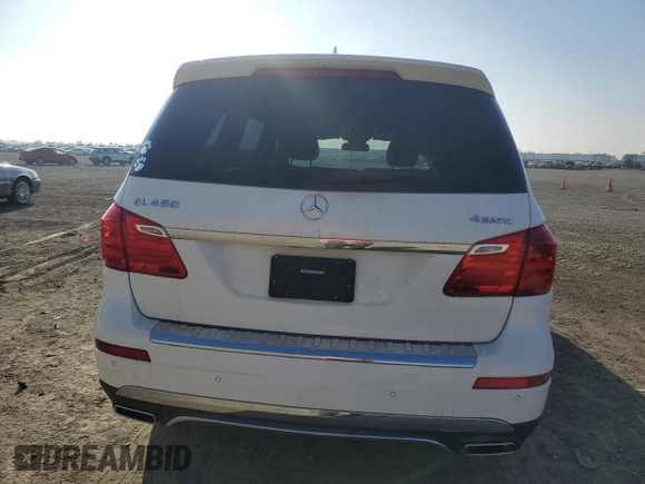 2016 Mercedes-Benz GL with VIN 4JGDF6EE1GA712752, listed as a Copart auction lot 83880094 with 130,442 mi miles and Salvage Title. Bid and sale history available at carsss.com. Image 6.