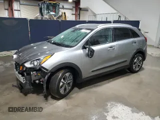 2022 Kia Niro EV S with VIN KNDCC3LG7N5161180, listed as a Copart auction lot 48214905 with 58,531 mi miles and Salvage Title. Bid and sale history available at carsss.com. Image 1.