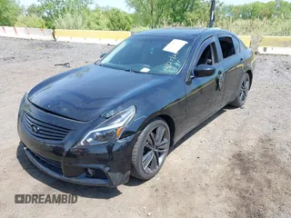 2010 Infiniti G37 x with VIN JN1CV6AR1AM452518, listed as a IAAI auction lot 42130947 with 170,575 mi miles. Bid and sale history available at carsss.com. Image 2.