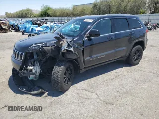 2018 Jeep Grand Cherokee Laredo E z VIN 1C4RJFAG7JC104861, wystawiony jako Copart lot #60525075 z przebiegiem 85 961 mil mil oraz Szkoda całkowita • Salvage title. Historia ofert i sprzedaży dostępna na DreamBid. Obrazek 1.