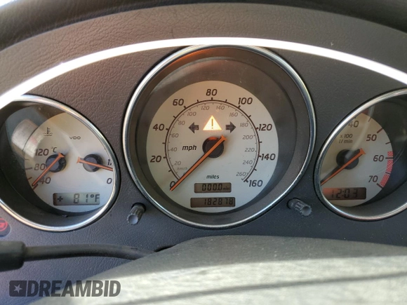 2000 Mercedes-Benz SLK 230 Kompressor с VIN WDBKK47F4YF159499, выставлен на аукционе Copart как лот 76205924 с пробегом 182 878 миль миль и Чистый • Clean title. История ставок и продаж доступна на DreamBid. Изображение 9.