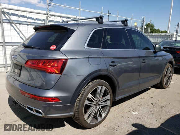2018 Audi SQ5 Prestige with VIN WA1C4AFY3J2031067, listed as a Copart auction lot 69709894 with 63,047 mi miles and Clean Title. Bid and sale history available at DreamBid. Image 3.