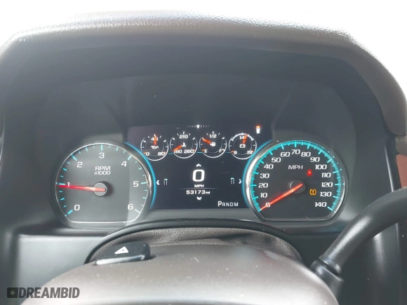 2016 Chevrolet Tahoe LTZ with VIN 1GNSKCKC6GR289779, listed as a IAAI auction lot 41389868 with 53,173 mi miles. Bid and sale history available at carsss.com. Image 7.