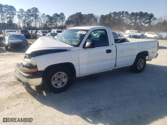 2000 Chevrolet Silverado 1500 with VIN 1GCEC14V3YE374450, listed as a Copart auction lot 46484315 with 172,096 mi miles and Salvage Title. Bid and sale history available at carsss.com. Image 1.