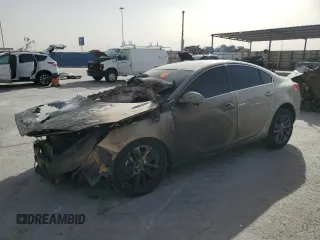 2016 Buick Regal with VIN 2G4GK5EX5G9206583, listed as a Copart auction lot 47854735 with 0 mi miles and Salvage Title. Bid and sale history available at carsss.com. Image 1.