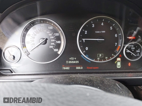 2015 BMW 5 Series 528i xDrive with VIN WBA5A7C5XFD624597, listed as a IAAI auction lot 42230465 with 78,482 mi miles and . Bid and sale history available at DreamBid. Image 7.