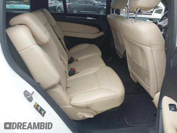 2018 Mercedes-Benz GLS 450 with VIN 4JGDF6EE2JB104367, listed as a IAAI auction lot 42351124 with 141,031 mi miles and . Bid and sale history available at DreamBid. Image 8.