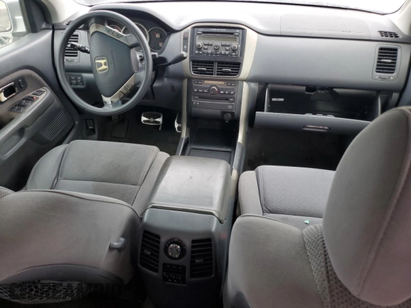 2008 Honda Pilot SE with VIN 5FNYF283X8B021057, listed as a Copart auction lot 43867145 with Not Provided miles and Salvage Title. Bid and sale history available at DreamBid. Image 8.