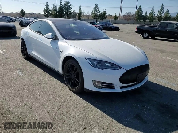 2014 Tesla Model S 60 with VIN 5YJSA1H15EFP53881, listed as a Copart auction lot 45136545 with 111,143 mi miles and Salvage Title. Bid and sale history available at DreamBid. Image 10.