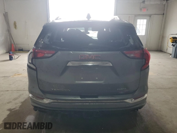 2020 GMC Terrain Denali with VIN 3GKALXEX6LL264488, listed as a Copart auction lot 57937825 with 49,319 mi miles and Salvage title. Bid and sale history available at DreamBid. Image 6.