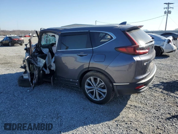 2022 Honda CR-V Touring with VIN 7FARW2H91NE045871, listed as a Copart auction lot 88397855 with 0 mi miles and Salvage Title. Bid and sale history available at carsss.com. Image 2.
