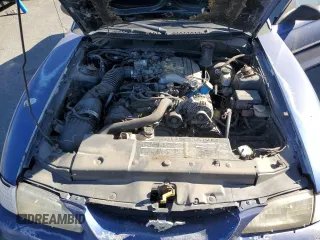 1996 Ford Mustang with VIN 1FALP404XTF190707, listed as a Copart auction lot 79583054 with 197,695 mi miles and Salvage Title. Bid and sale history available at carsss.com. Image 11.