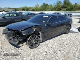 2012 Chrysler 300 SRT8 with VIN 2C3CCAFJ1CH800871, listed as a Copart auction lot 51659455 with 105,561 mi miles and Salvage Title. Bid and sale history available at carsss.com. Image 1.