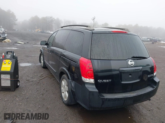 2006 Nissan Quest S Special Edition z VIN 5N1BV28U16N118336, wystawiony jako IAAI lot #41743105 z przebiegiem 213 891 mil mil oraz . Historia ofert i sprzedaży dostępna na DreamBid. Obrazek 3.
