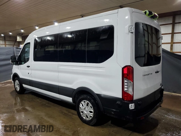 2024 Ford Transit Passenger XL z VIN 1FBAX2C85RKA42408, wystawiony jako Copart lot #55796105 z przebiegiem 29 816 mil mil oraz Czysty tytuł • Clean title. Historia ofert i sprzedaży dostępna na DreamBid. Obrazek 2.