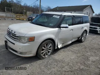 2010 Ford Flex Limited w/Ecoboost with VIN 2FMHK6DT7ABA85466, listed as a Copart auction lot 49815285 with 100,537 mi miles and Clean Title. Bid and sale history available at carsss.com. Image 1.