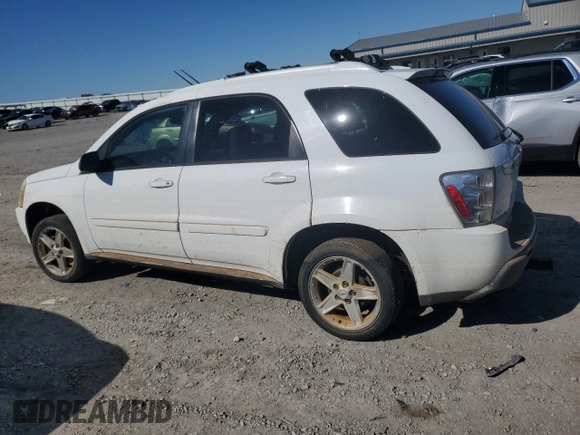 2005 Chevrolet Equinox LT with VIN 2CNDL63F556126778, listed as a Copart auction lot 46102105 with 0 mi miles and Salvage Title. Bid and sale history available at carsss.com. Image 2.