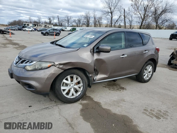 2011 Nissan Murano S with VIN JN8AZ1MU9BW067181, listed as a Copart auction lot 80911904 with 158,072 mi miles and Salvage Title. Bid and sale history available at carsss.com. Image 1.