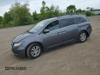 2016 Honda Odyssey EX-L z VIN 5FNRL5H63GB164178, wystawiony jako Copart lot #58704545 z przebiegiem 131 748 mil mil oraz Szkoda całkowita • Salvage title. Historia ofert i sprzedaży dostępna na DreamBid. Obrazek 1.