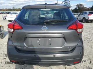 2020 Nissan Kicks SV with VIN 3N1CP5CV9LL535206, listed as a Copart auction lot 82087204 with 61,088 mi miles and Salvage Title. Bid and sale history available at carsss.com. Image 6.