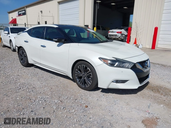 2017 Nissan Maxima S with VIN 1N4AA6AP8HC417480, listed as a IAAI auction lot 41995301 with 183,173 mi miles and . Bid and sale history available at DreamBid. Image 1.
