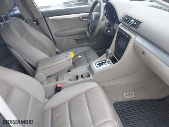 2007 Audi A4 2.0T with VIN WAUDF78E37A091422, listed as a IAAI auction lot 41551736 with 157651 miles. Bid and sale history available at carsss.com. Image 5.