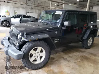 2016 Jeep Wrangler Unlimited Sport z VIN 1C4BJWDG5GL325378, wystawiony jako Copart lot #64570165 z przebiegiem 85 954 mil mil oraz Szkoda całkowita • Salvage title. Historia ofert i sprzedaży dostępna na DreamBid. Obrazek 1.