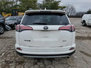 2018 Toyota RAV4 XLE with VIN JTMWFREV2JD108986, listed as a Copart auction lot 45220965 with 0 mi miles and Salvage Title. Bid and sale history available at carsss.com. Image 6.