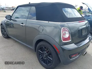 2012 MINI Convertible S with VIN WMWZP3C54CT250689, listed as a IAAI auction lot 41928624 with 126,442 mi miles and . Bid and sale history available at DreamBid. Image 3.