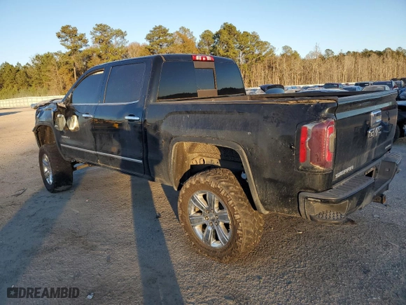 2017 GMC Sierra 1500 Denali with VIN 3GTU2PEJ3HG431770, listed as a Copart auction lot 87068664 with 0 mi miles and Salvage Title. Bid and sale history available at carsss.com. Image 2.