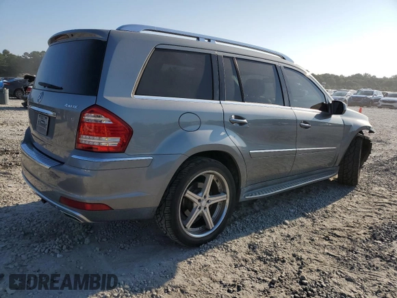 2010 Mercedes-Benz GL-Class GL 450 with VIN 4JGBF7BE1AA612420, listed as a Copart auction lot 68660624 with 176,562 mi miles and Salvage Title. Bid and sale history available at carsss.com. Image 3.