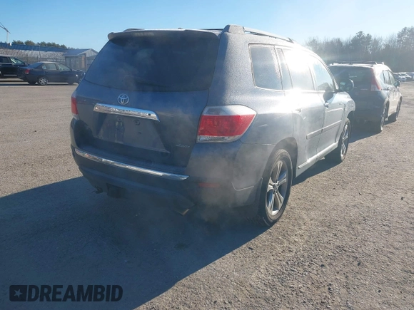 2013 Toyota Highlander Limited with VIN 5TDDK3EH5DS189890, listed as a IAAI auction lot 41101446 with 136,648 mi miles and . Bid and sale history available at DreamBid. Image 4.