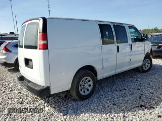 2012 Chevrolet Express Cargo with VIN 1GCSGAFX0C1189889, listed as a Copart auction lot 53987705 with 216,699 mi miles and Salvage title. Bid and sale history available at DreamBid. Image 3.