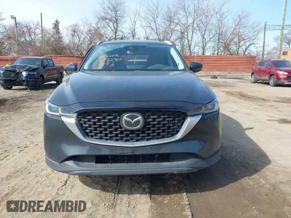 2023 Mazda CX-5 S Premium with VIN JM3KFBDM7P0201038, listed as a IAAI auction lot 41772989 with 26,227 mi miles and . Bid and sale history available at DreamBid. Image 12.