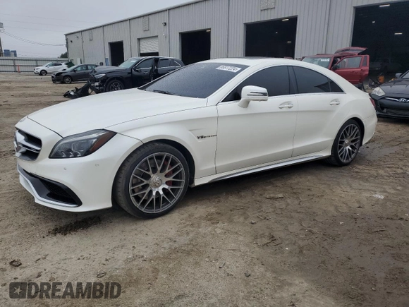 2015 Mercedes-Benz CLS-Class CLS 63 AMG S-Model with VIN WDDLJ7GB9FA156234, listed as a Copart auction lot 86817224 with 62,374 mi miles and Clean Title. Bid and sale history available at carsss.com. Image 1.