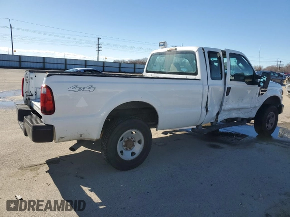 2008 Ford Super Duty F-250 SRW XL with VIN 1FTSX21528EB34887, listed as a Copart auction lot 44825765 with 169,861 mi miles and Salvage Title. Bid and sale history available at carsss.com. Image 3.