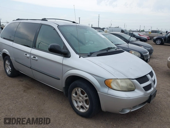 2003 Dodge Caravan Sport with VIN 2D4GP44L13R199188, listed as a IAAI auction lot 42154107 with Not Provided miles and . Bid and sale history available at carsss.com. Image 1.