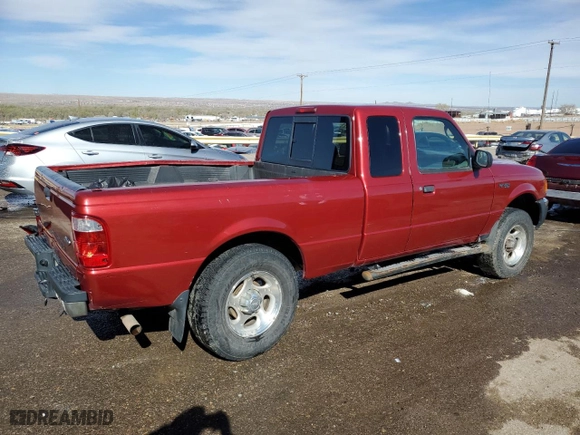 2004 Ford Ranger XL Fleet with VIN 1FTZR45E34PA94395, listed as a Copart auction lot 49488785 with 250,343 mi miles and Salvage Title. Bid and sale history available at carsss.com. Image 3.