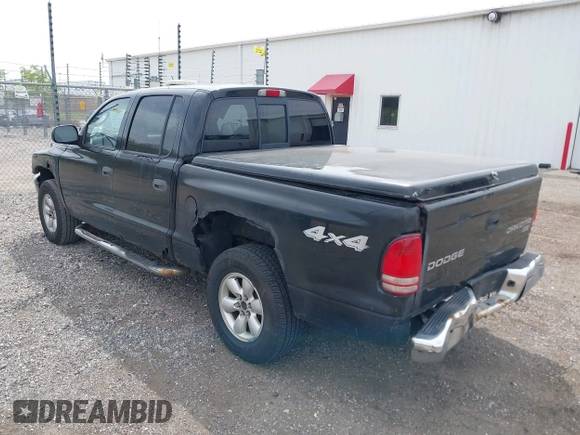 2004 Dodge Dakota SLT z VIN 1D7HG48N54S664848, wystawiony jako IAAI lot #42152635 z przebiegiem 153 824 mil mil oraz . Historia ofert i sprzedaży dostępna na DreamBid. Obrazek 3.