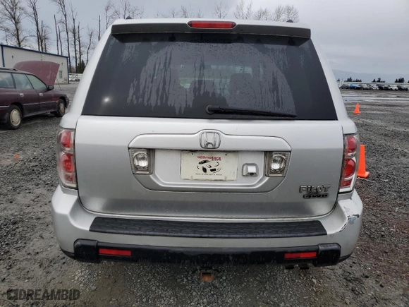 2008 Honda Pilot EX-L with VIN 5FNYF18748B045951, listed as a Copart auction lot 50617485 with 176,074 mi miles and Salvage Title. Bid and sale history available at carsss.com. Image 6.