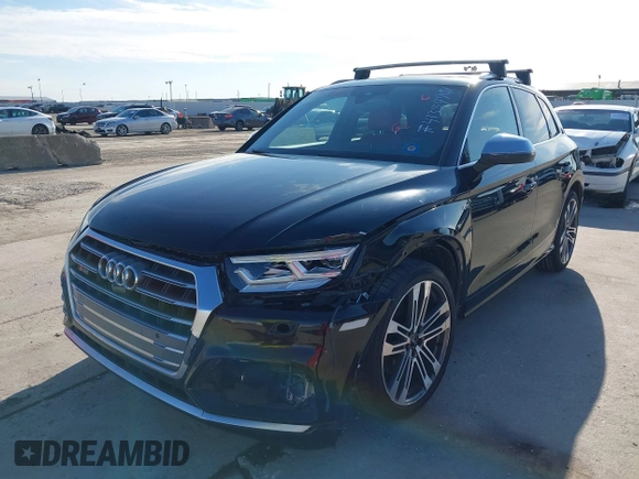 2018 Audi SQ5 Prestige with VIN WA1C4AFY5J2056973, listed as a IAAI auction lot 41359961 with 83,780 mi miles. Bid and sale history available at carsss.com. Image 6.
