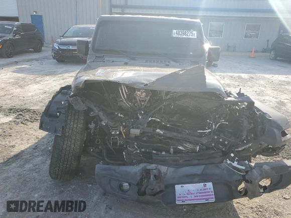2020 Jeep Wrangler Unlimited Sport S z VIN 1C4HJXDG7LW271235, wystawiony jako Copart lot #48398275 z przebiegiem 62 734 mil mil oraz Szkoda całkowita • Salvage title. Historia ofert i sprzedaży dostępna na DreamBid. Obrazek 5.