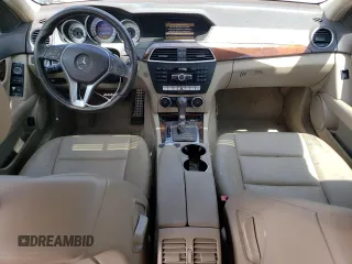 2012 Mercedes-Benz C 300 Sport with VIN WDDGF8BB2CR202340, listed as a Copart auction lot 63282835 with 111,000 mi miles and Salvage title. Bid and sale history available at DreamBid. Image 8.