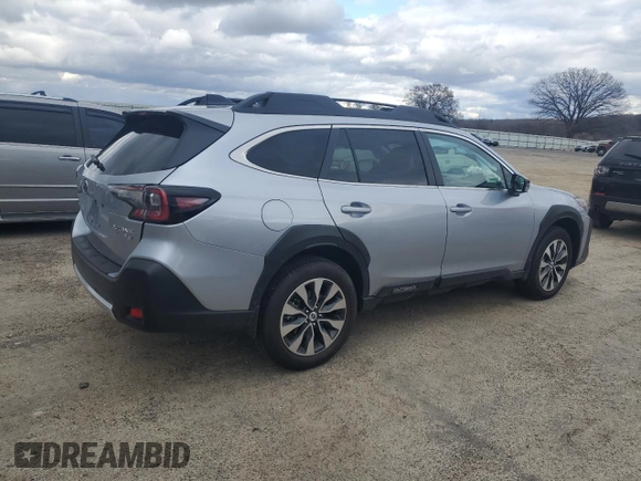 2024 Subaru Outback Limited XT with VIN 4S4BTGND3R3266060, listed as a Copart auction lot 81625234 with 7,553 mi miles and Salvage title. Bid and sale history available at DreamBid. Image 3.
