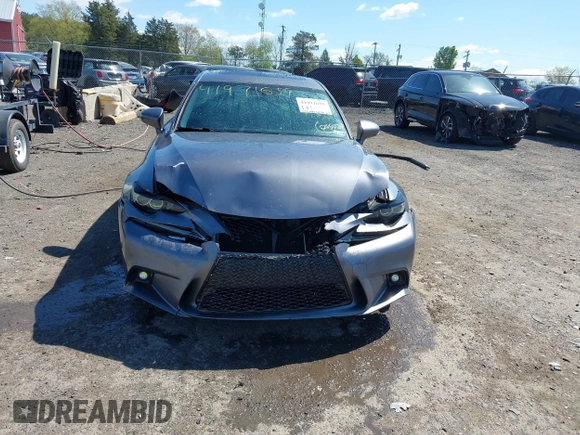 2014 Lexus IS 350 with VIN JTHCE1D27E5005088, listed as a IAAI auction lot 41971659 with 175,393 mi miles. Bid and sale history available at carsss.com. Image 6.